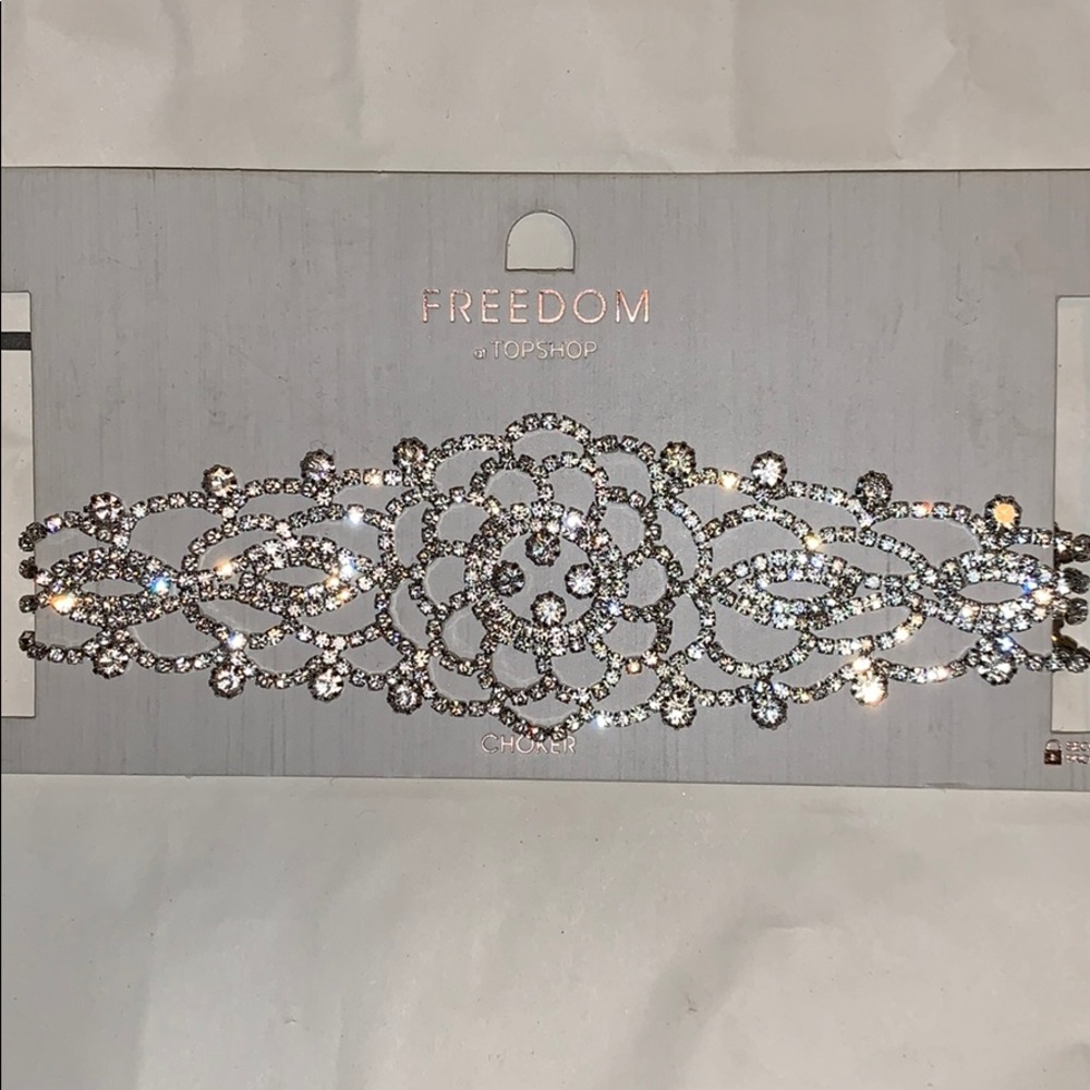 Host pick Topshop choker necklace